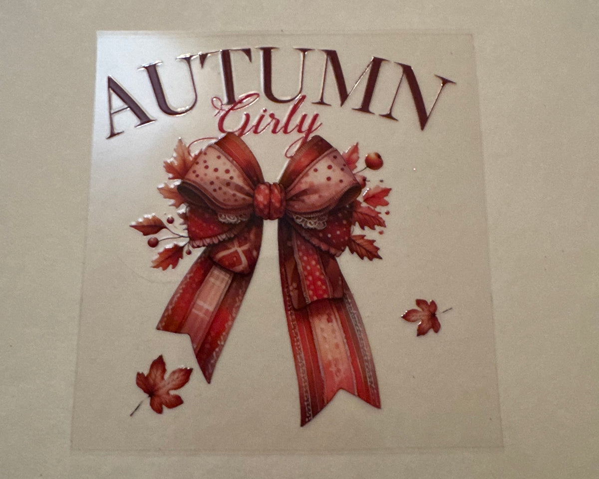 Decal - Autumn Girly