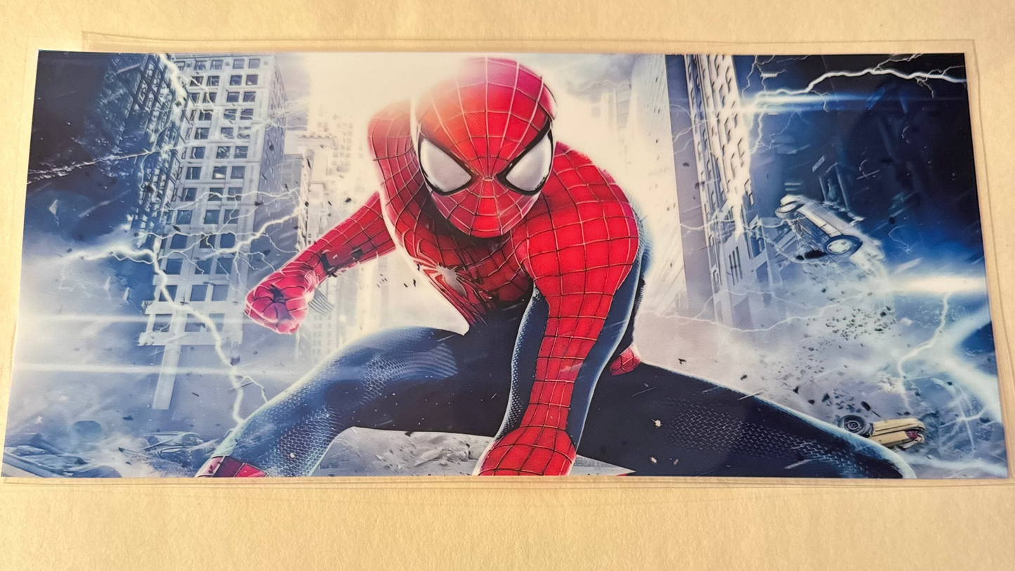 Spiderman cup wrap
