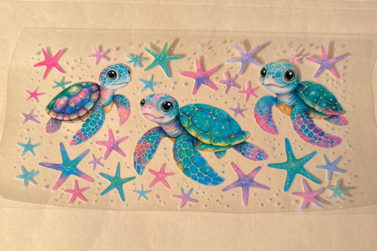 Turtles cup wrap