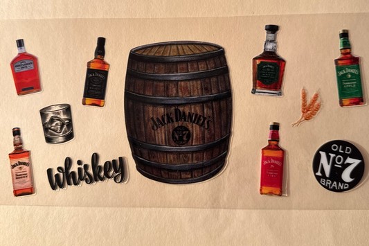 Whiskey cup wrap