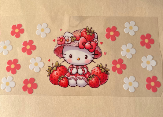 Hello Kitty strawberries Cup Wrap