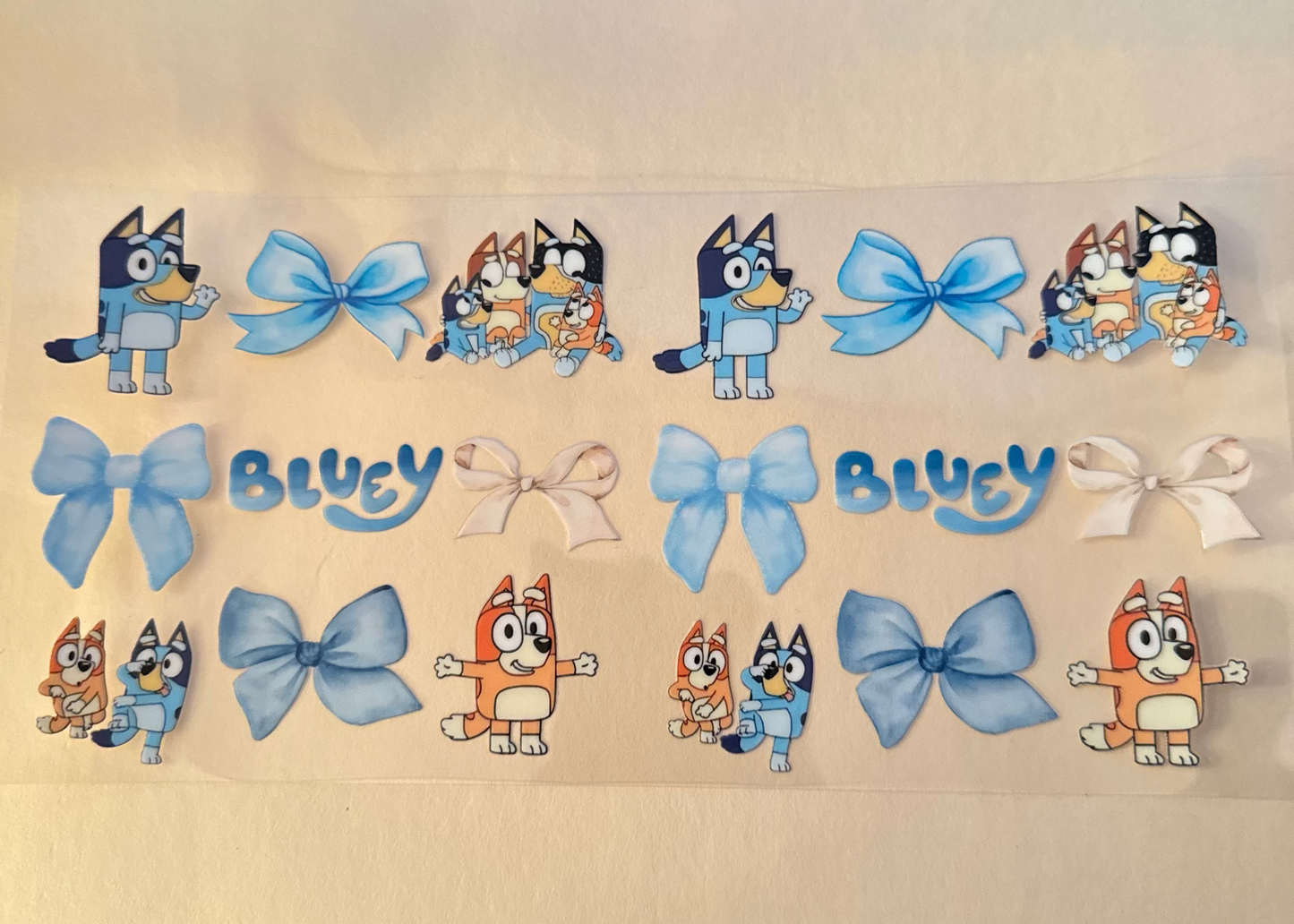Bluey Cup Wrap