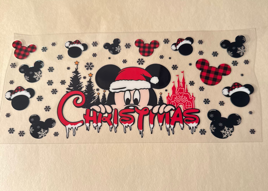 Mickey Mouse Christmas Cup Wrap