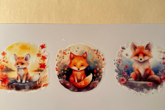 Baby Fox cup wrap