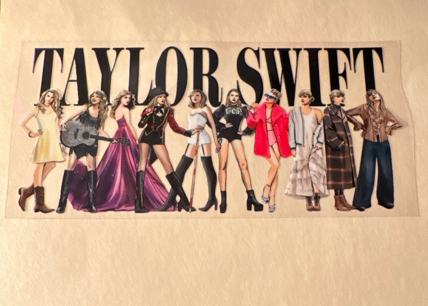Taylor Swift Cup Wrap