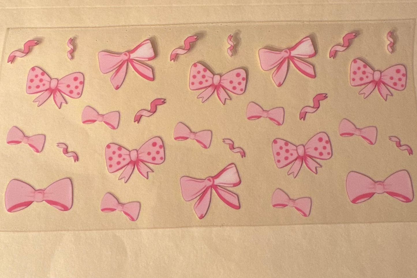 Ribbons cup wrap