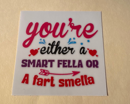 Decals -saying