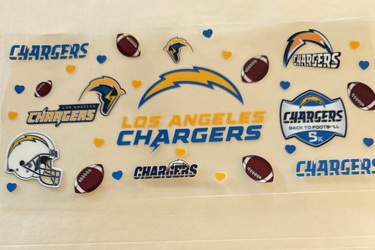 Los Angeles Chargers Cup Wrap
