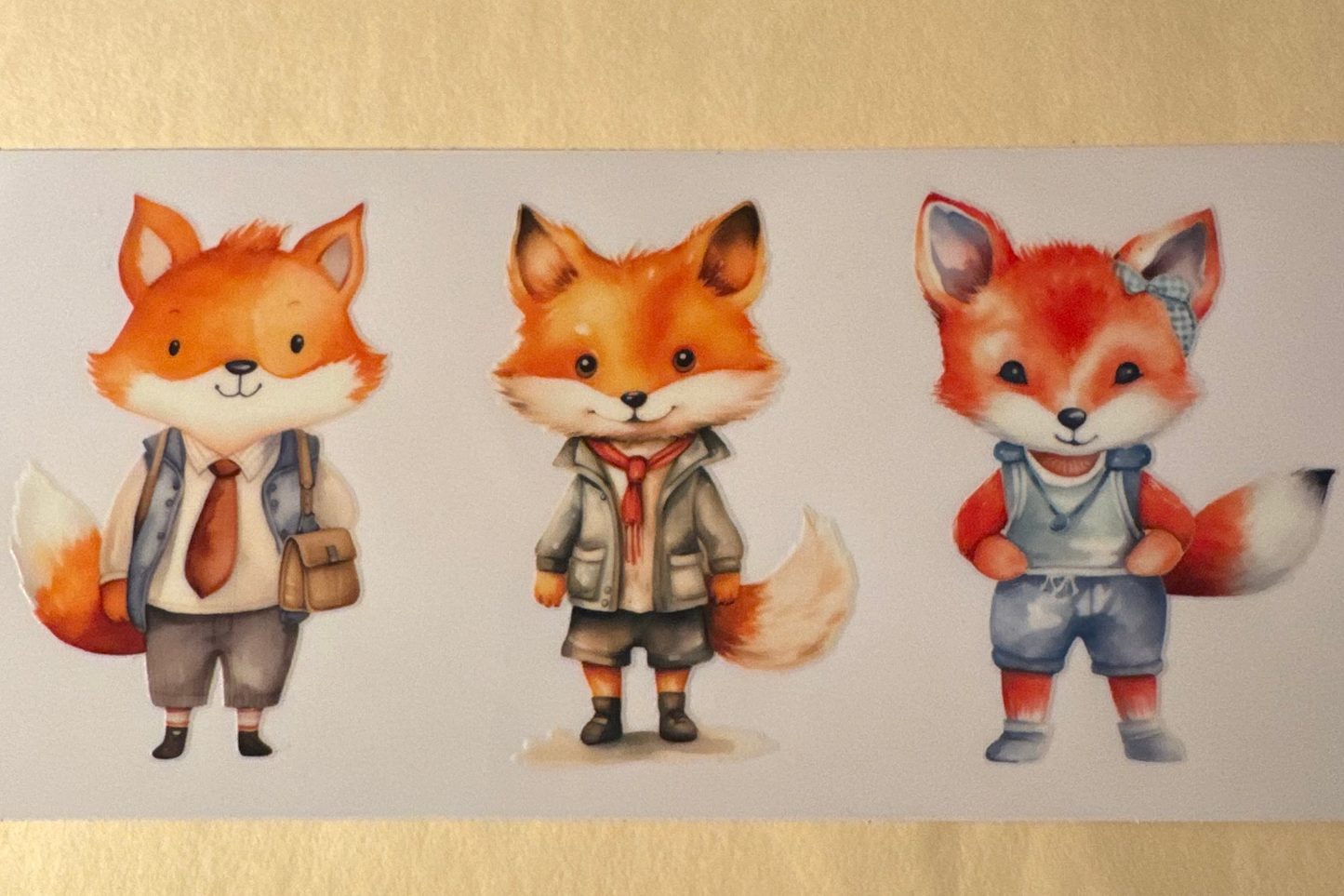 Fox cup wrap