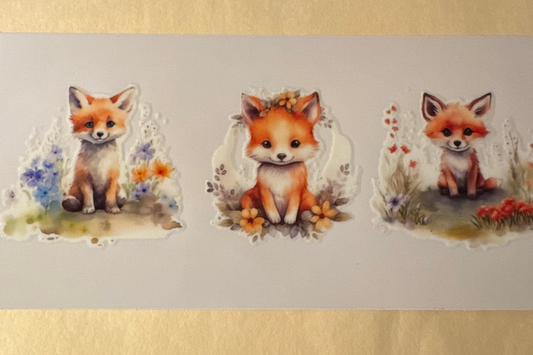 Baby Fox cup wrap