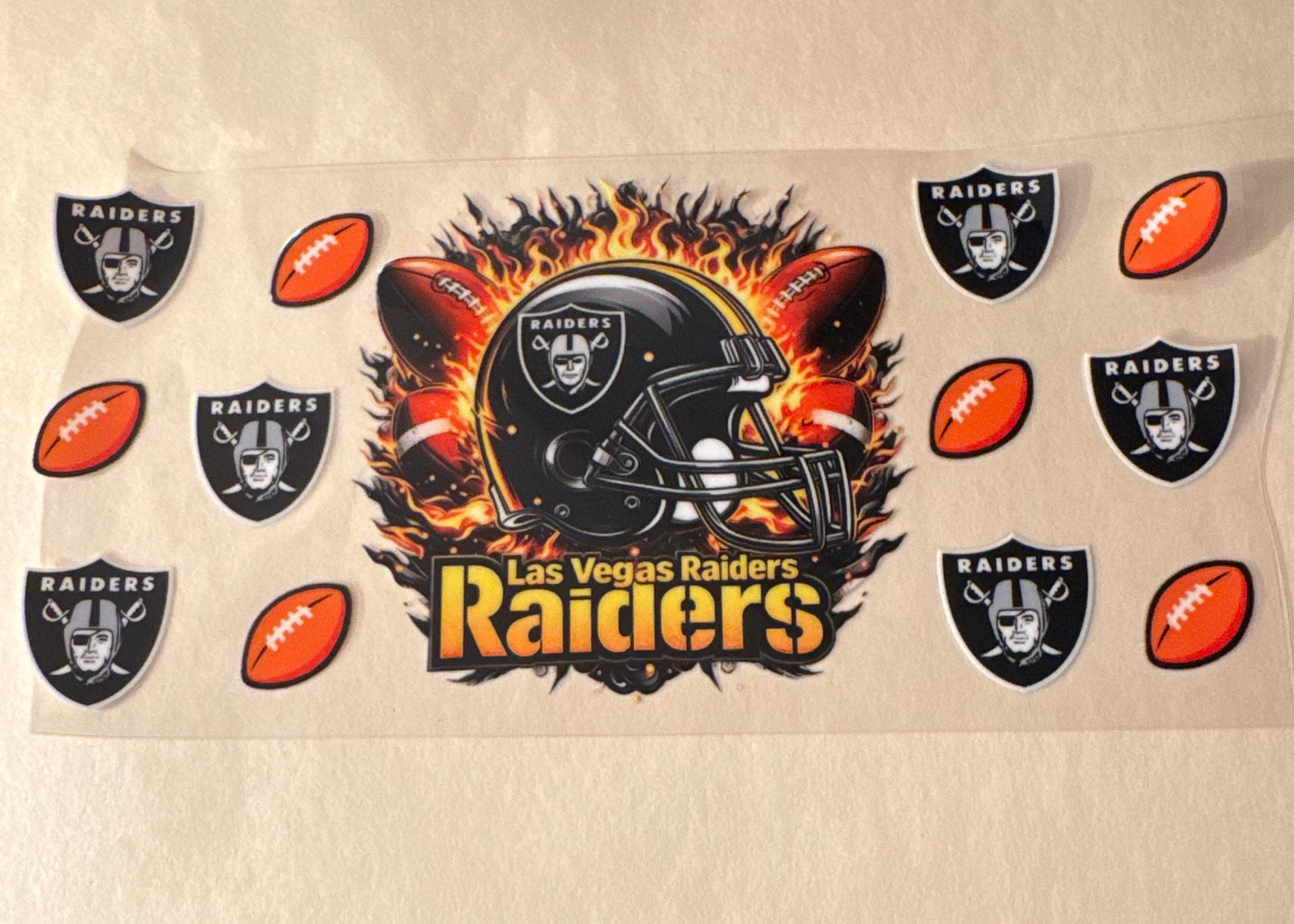 Las Vegas Raiders Cup Wrap