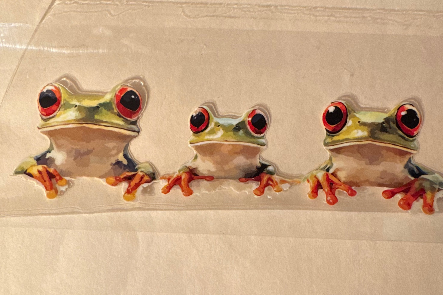 Frogs cup wrap