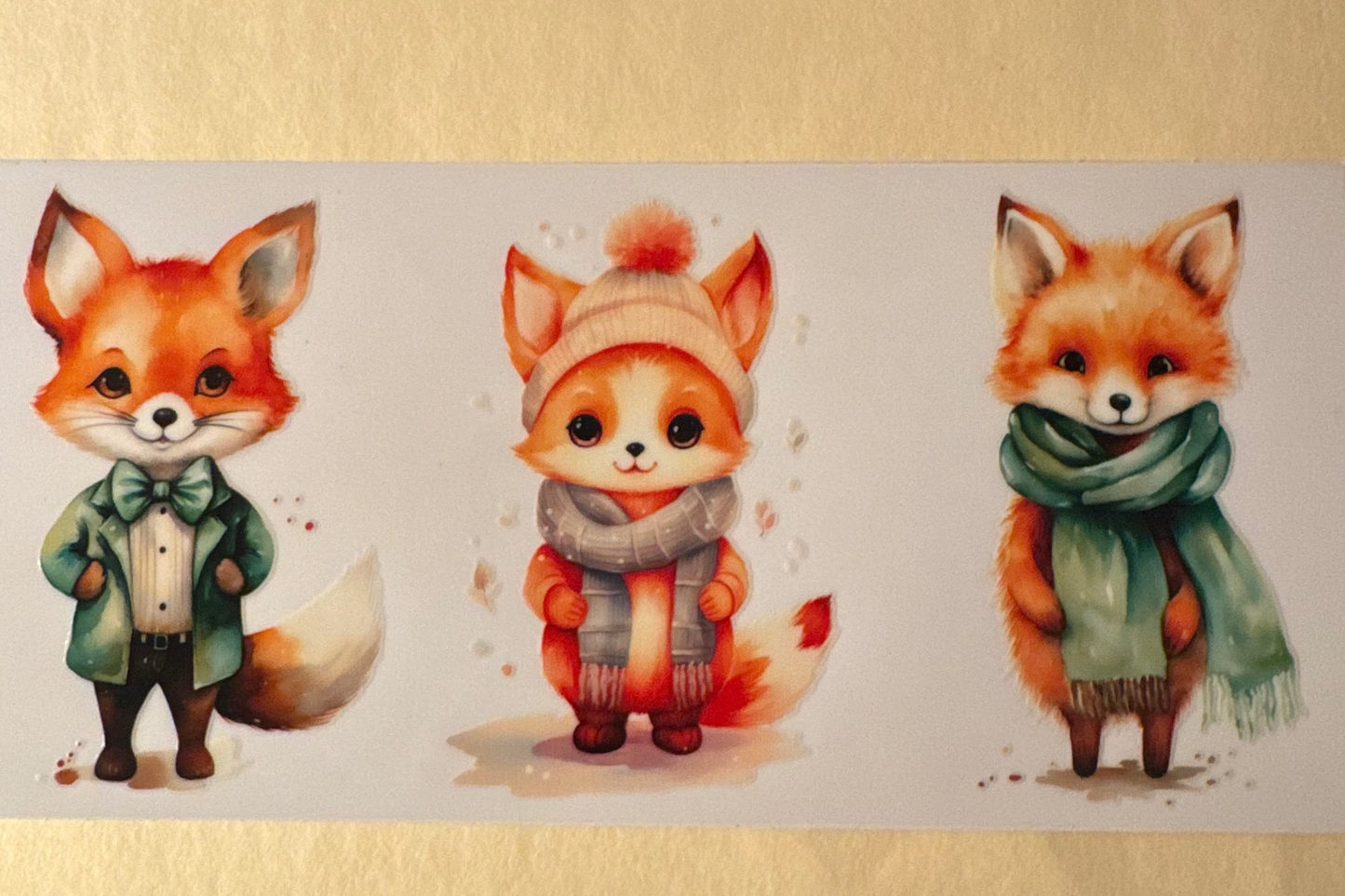 Fox cup wrap