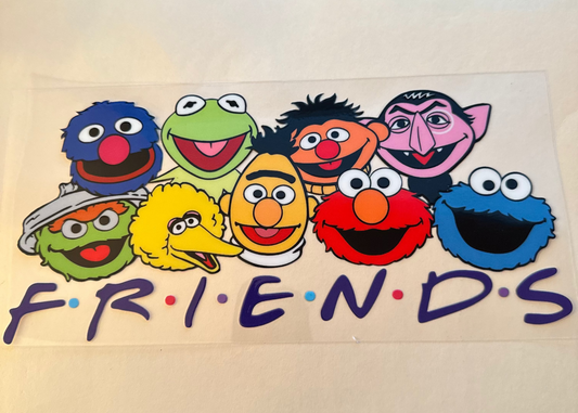 Sesame Street Friends Cup Wrap