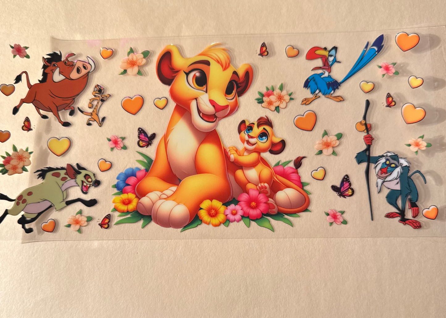 Lion King and Friends Cup Wrap