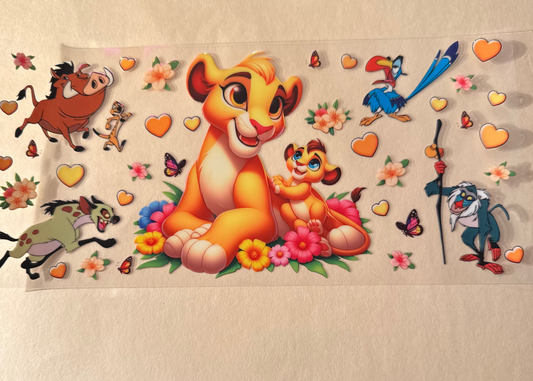 Lion King and Friends Cup Wrap