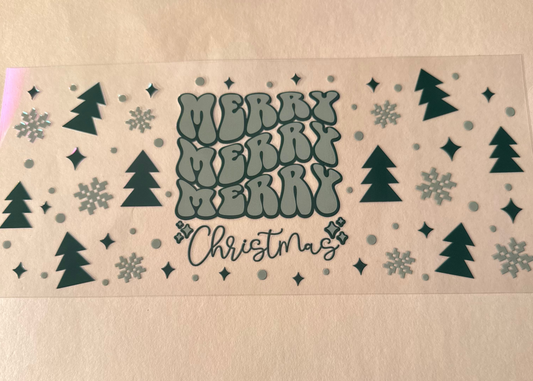 Merry Christmas Cup Wrap