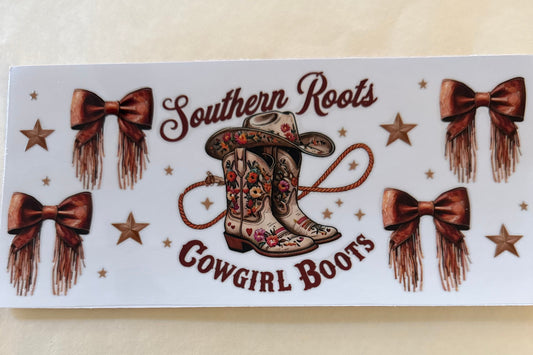 Southern Roots Cowgirl Boots Cup Wrap