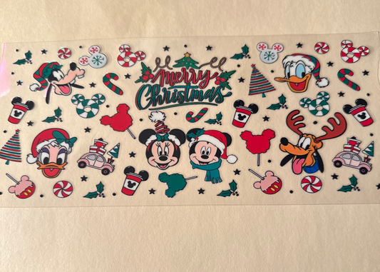 Mickey and Friends Christmas Cup Wrap