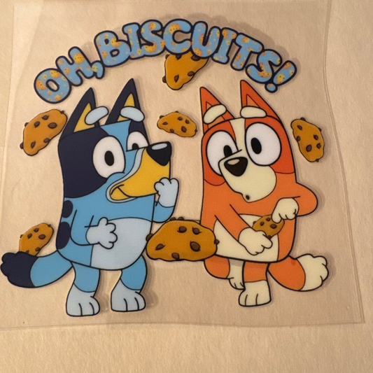 Decal - Bluey and Biscuits