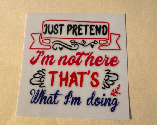 Decals -saying