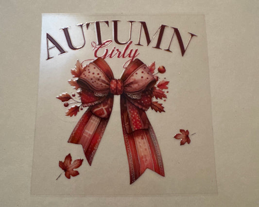Decal - Autumn Girly