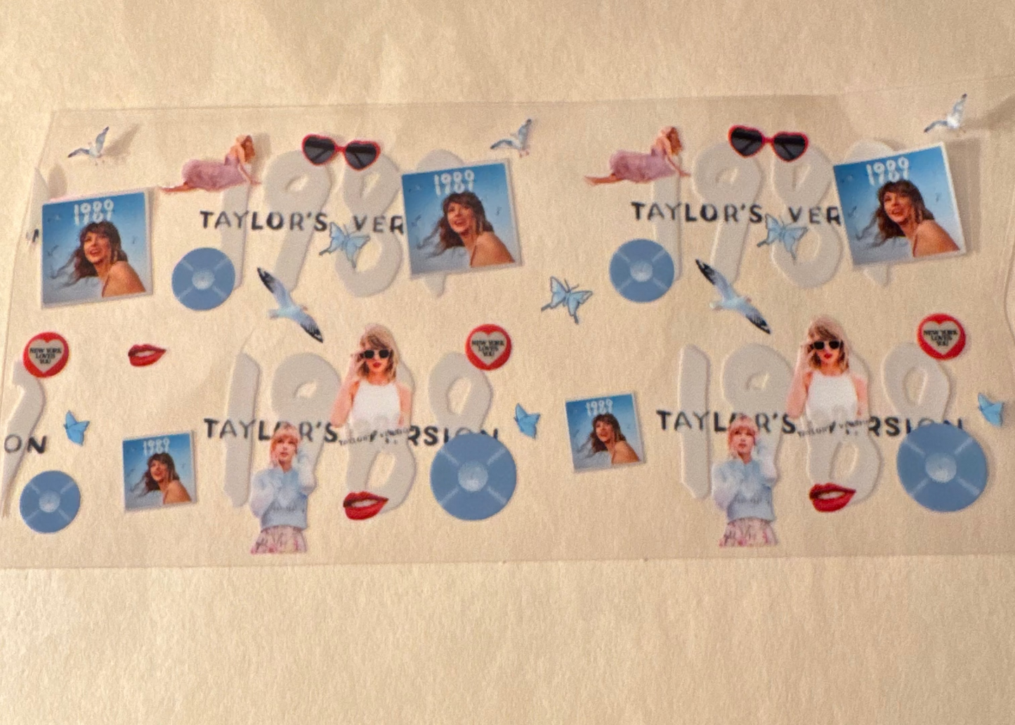 Taylor Swift Cup Wrap