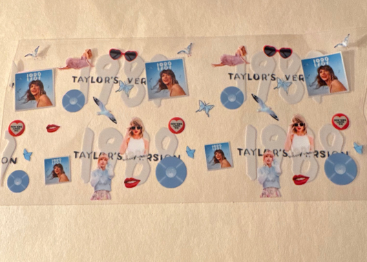 Taylor Swift Cup Wrap