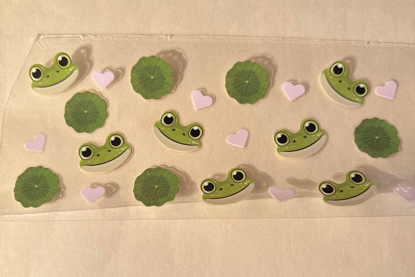 Frogs cup wrap