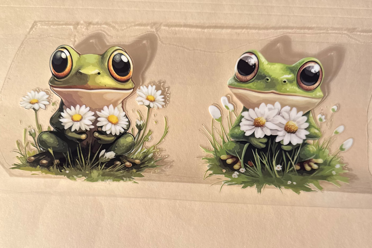 Frogs cup wrap