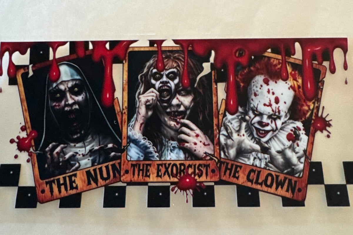 Halloween Characters #4 Cup Wrap