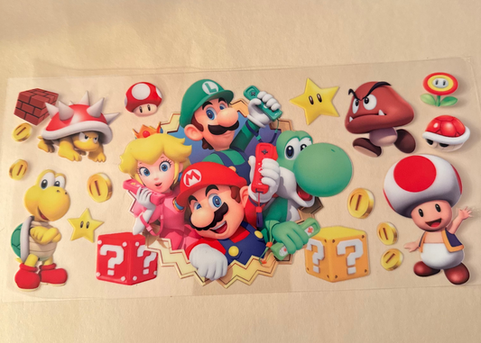 Mario and Friends Cup Wrap