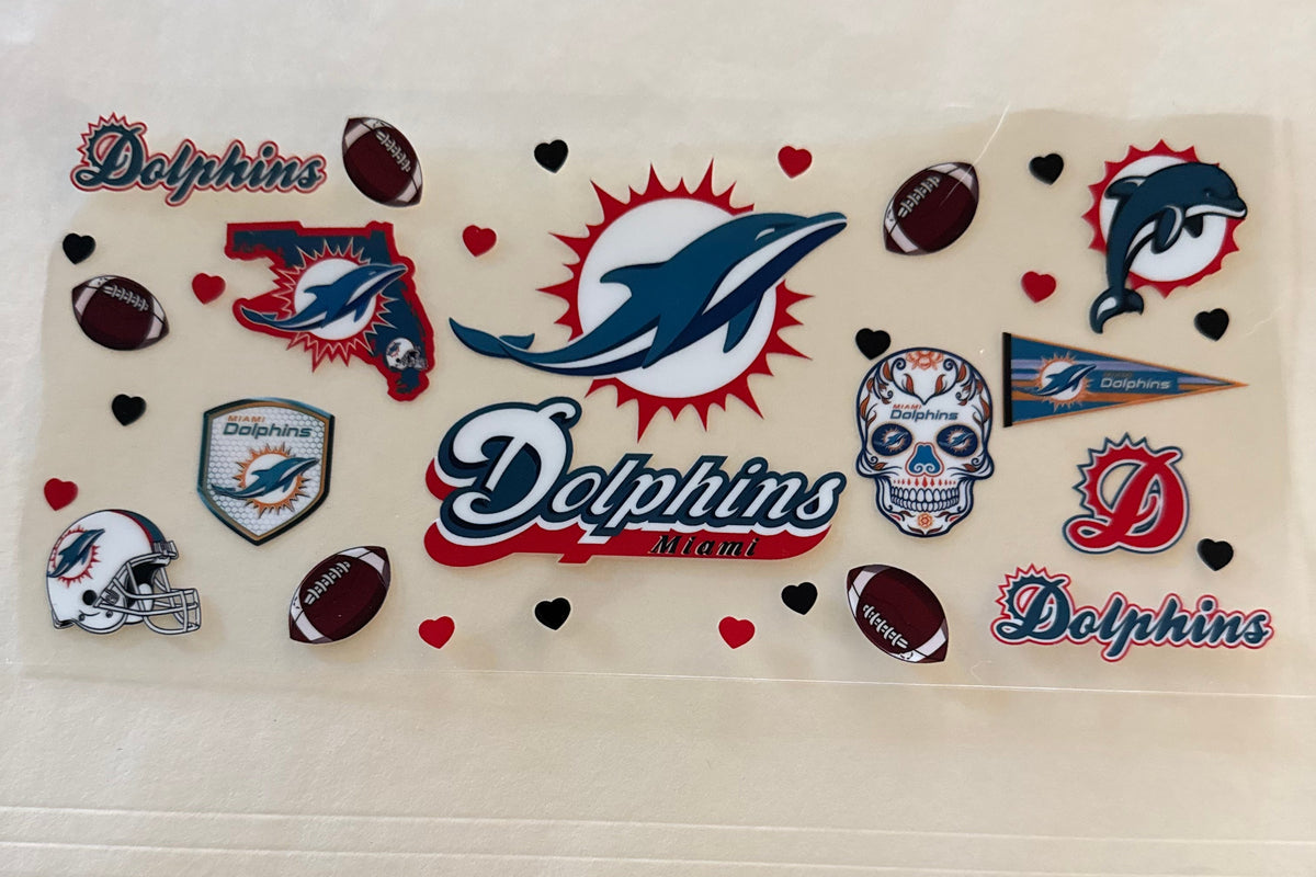 Miami Dolphins Cup Wrap