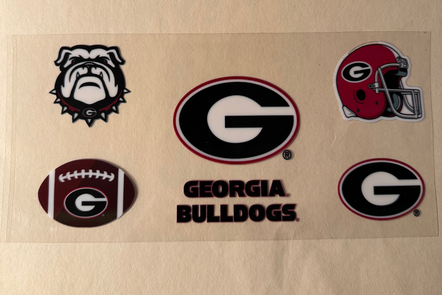 Georgia Bulldogs cup wrap