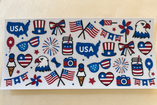 America #9 Cup Wrap