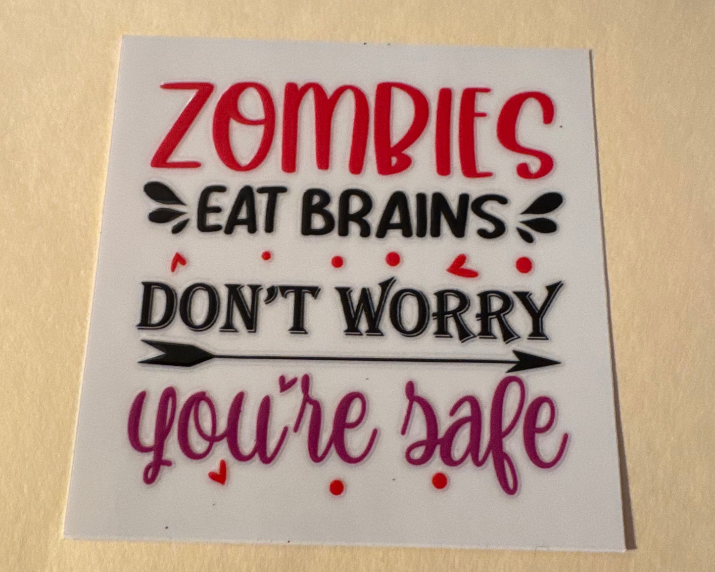 Decals -saying
