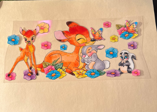 Bambi and Friends Cup Wrap