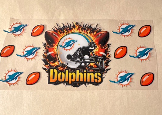 Miami Dolphin Cup Wrap