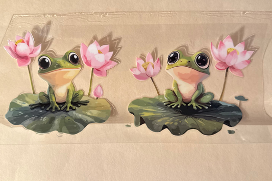 Frogs cup wrap