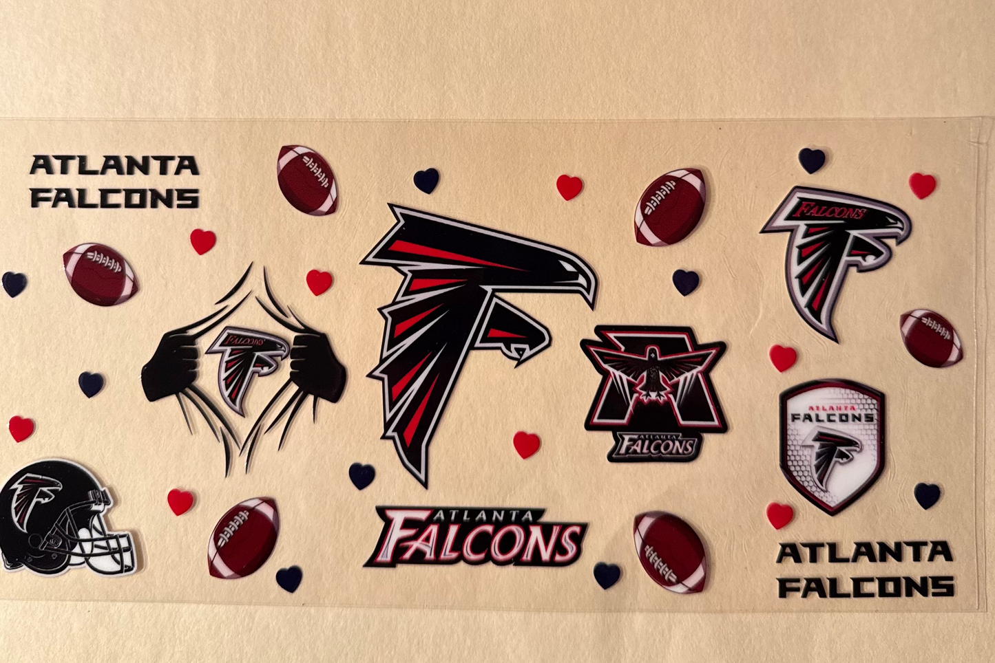 Atlanta Falcons cup wrap