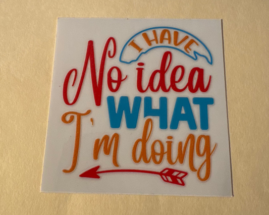 Decals -saying